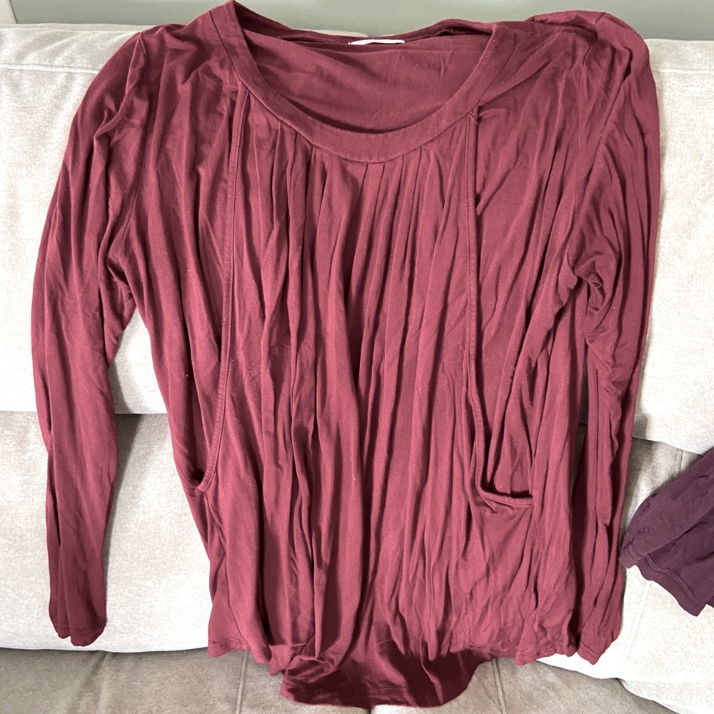Maternity/ nursing shirt.